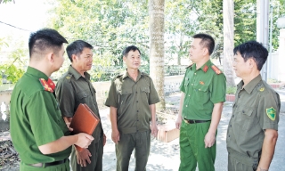 Công an xã Hiệp Hòa lập công